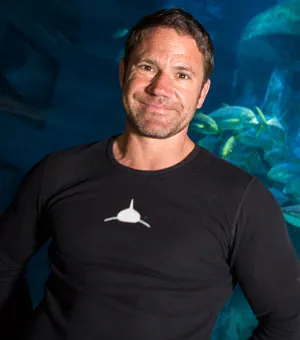 Steve Backshall supports the No Limits? campaign © Andrew Aitchison.